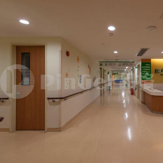 Hospital Used Decorative Vinyl Crash Handrail
